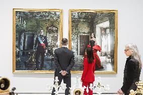 Spanish Royals Present Anne Leibovitz Portraits - Madrid