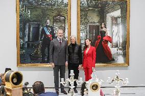 Spanish Royals Present Anne Leibovitz Portraits - Madrid