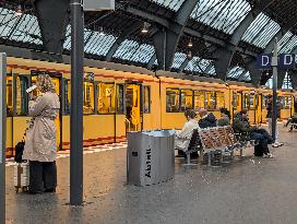 Regional Trains At Karlsruhe Central Station