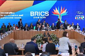 Brazilian President Luiz Inacio Lula Da Silva Opens The BRICS Sherpas Meeting