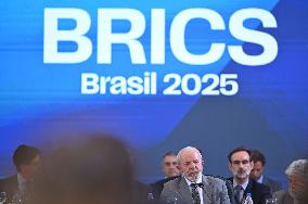 Brazilian President Luiz Inacio Lula Da Silva Opens The BRICS Sherpas Meeting