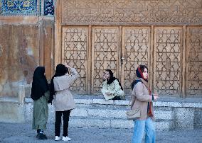 Iran-Daily Life In Naqsh-e Jahan Square In Isfahan