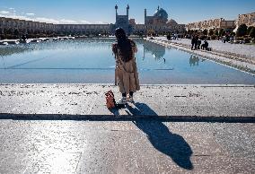 Iran-Daily Life In Naqsh-e Jahan Square In Isfahan