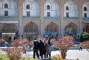 Iran-Daily Life In Naqsh-e Jahan Square In Isfahan