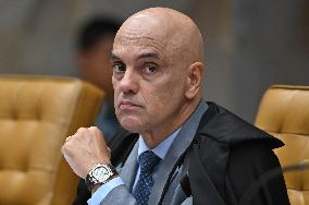 Brazilian Supreme Court Justice Alexandre De Moraes Is Barred From Entering The US.