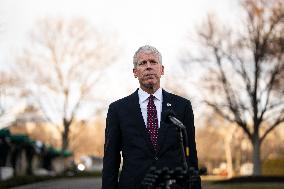 Chris Wright Addresses Media After Cabinet Meeting Amid Tensions Over Musk