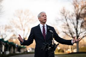 Chris Wright Addresses Media After Cabinet Meeting Amid Tensions Over Musk