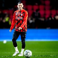 PSV Eindhoven v Go Ahead Eagles - Dutch TOTO KNVB Cup Semi Final