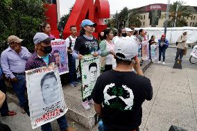 Demontration For 125th Global Action For Ayotzinapa