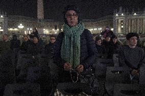 Rosary for Pope Francis Health - Italy