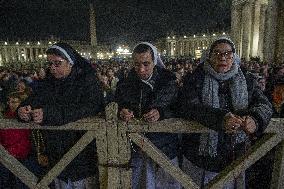 Rosary for Pope Francis Health - Italy