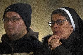 Rosary for Pope Francis Health - Italy