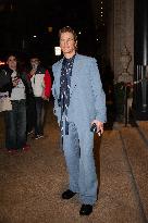 MFW - Matt Bomer At Palazzo Parigi