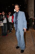 MFW - Matt Bomer At Palazzo Parigi