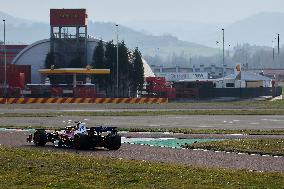 Charles Leclerc And Lewis Hamilton Test For Ferrari