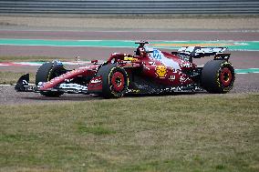 Charles Leclerc And Lewis Hamilton Test For Ferrari