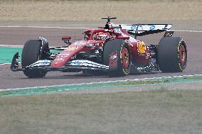 Charles Leclerc And Lewis Hamilton Test For Ferrari