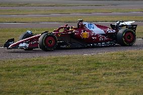 Charles Leclerc And Lewis Hamilton Test For Ferrari