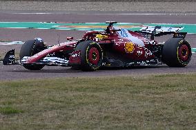 Charles Leclerc And Lewis Hamilton Test For Ferrari