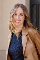 MFW - Maya Thurman-Hawke And Christian Lee Hutson Leaving Their Hotel