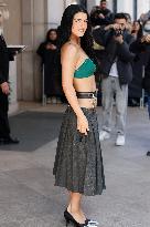 MFW - Charli D Amelio Leaving Their Hotel