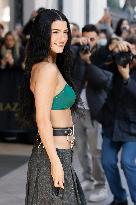 MFW - Charli D Amelio Leaving Their Hotel