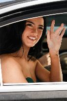 MFW - Charli D Amelio Leaving Their Hotel