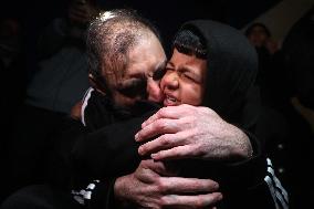 Palestinian Prisoners Released - Gaza