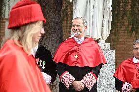 King Felipe Doctorate Ceremony at University of Alcala