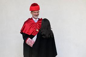 King Felipe Doctorate Ceremony at University of Alcala