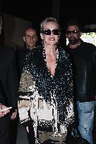 MFW - Sharon Stone At Antonio Marras