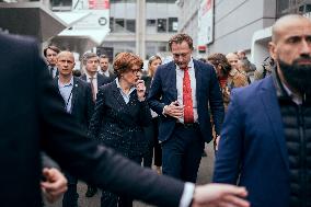 Christophe Hansen visits the Agricultural Show with the French Minister of Agriculture - Paris AJ