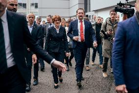 Christophe Hansen visits the Agricultural Show with the French Minister of Agriculture - Paris AJ