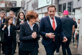Christophe Hansen visits the Agricultural Show with the French Minister of Agriculture - Paris AJ