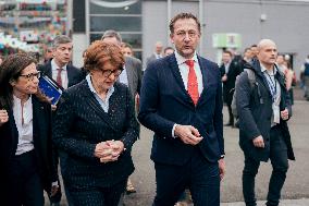 Christophe Hansen visits the Agricultural Show with the French Minister of Agriculture - Paris AJ