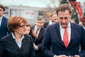 Christophe Hansen visits the Agricultural Show with the French Minister of Agriculture - Paris AJ