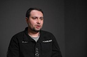 Kyrylo Budanov gives interview to Ukrinform