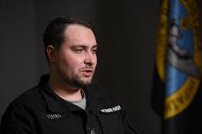 Kyrylo Budanov gives interview to Ukrinform