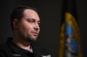 Kyrylo Budanov gives interview to Ukrinform