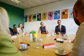 Queen Maxima Visits Youth Organization - Rotterdam