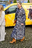 Queen Maxima Visits Youth Organization - Rotterdam