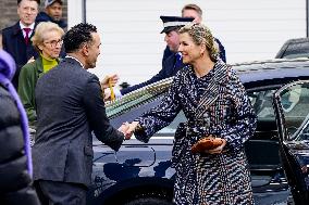 Queen Maxima Visits Youth Organization - Rotterdam