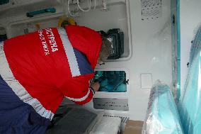 Zakarpattia receives new ambulances for emergency medical care