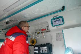 Zakarpattia receives new ambulances for emergency medical care