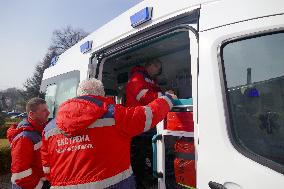 Zakarpattia receives new ambulances for emergency medical care