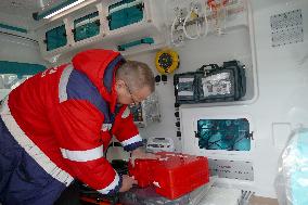 Zakarpattia receives new ambulances for emergency medical care