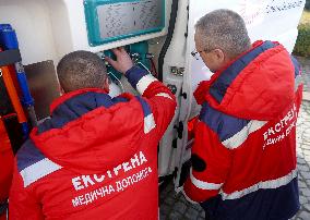 Zakarpattia receives new ambulances for emergency medical care