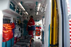 Zakarpattia receives new ambulances for emergency medical care