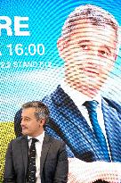 Karine Le Marchand and Gerald Darmanin at Agricultural Show - Paris