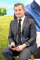 Karine Le Marchand and Gerald Darmanin at Agricultural Show - Paris